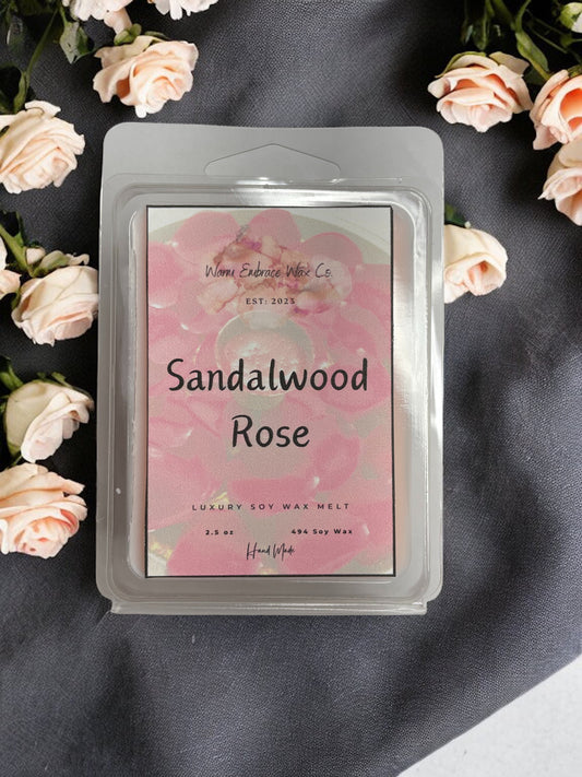 Sandalwood Rose Natural Soy Wax Melt