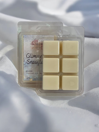 Glimmering Snowflakes Natural Soy Wax Melt