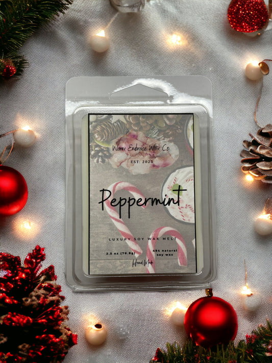 Peppermint Natural Soy Wax Melt