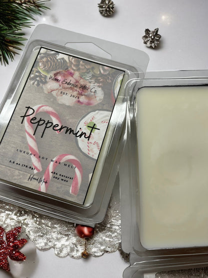 Peppermint Natural Soy Wax Melt