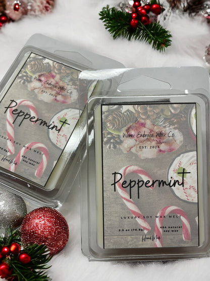 Peppermint Natural Soy Wax Melt